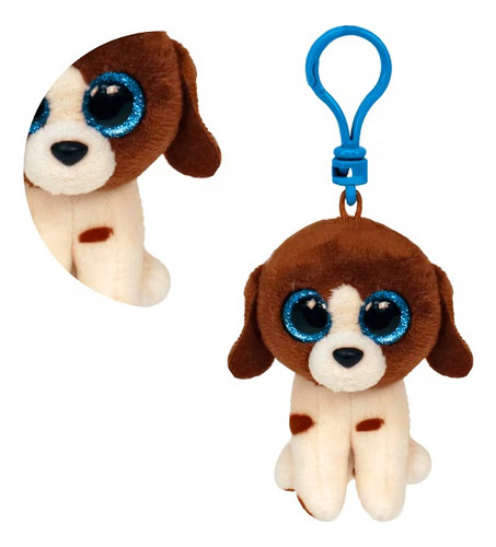 Chaveiro Pelucia Ty Beanie Boos Cachorro Muddles Toyng 51534