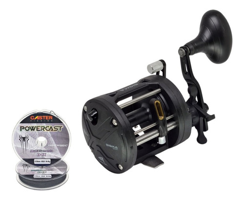 Reel Caster Sigma Rotativo Rio - Mar+ 300 Multifilamento