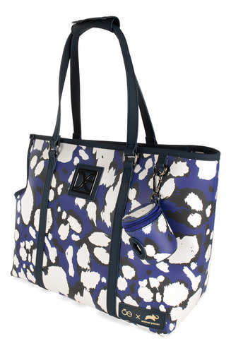Bolsa Tote Oe X Animal Planet Con Apertura Para Mascota Diseño de la tela vegano apariencia piel