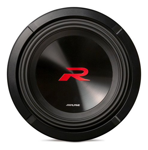 Alpine Subwoofer R2-w10d2 Serie R De 10 Pulgadas, Doble 2 Oh