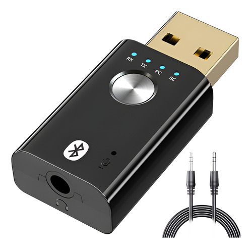 Receptor Transmisor Bluetooth Audio K10pro Modo Sound Card