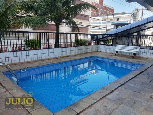 Imagem 4 de 21 de Apartamento A 1 Quadra Da Praia Com Vista Para O Mar Em Praia Grande - Ap1174