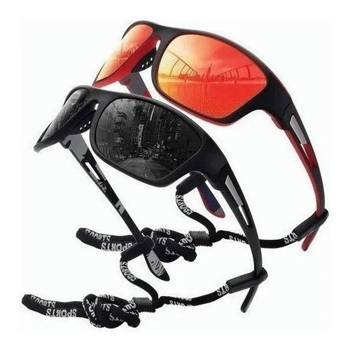 2pcs Gafas De Sol Hombre Polarizadas Pesca Viajes Conducción