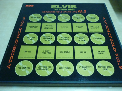 Elvis Presley The Other Sides Box 4 Vinilos Japon Como Nuevo