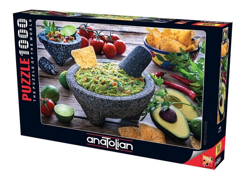 1140 Viva México Guacamole Anatolian Rompecabezas 1000 Pieza