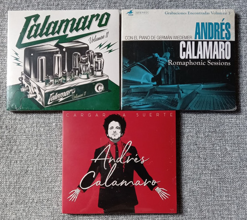3 Cd Andres Calamaro - Romaphonic Volumen 11 Y Cargar Nuevos