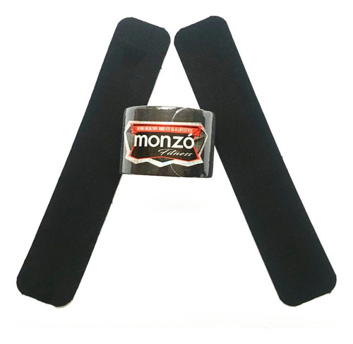 Monzó ,cinta Kinesiologica, Kinesiology Tape, Precortada Color Negro