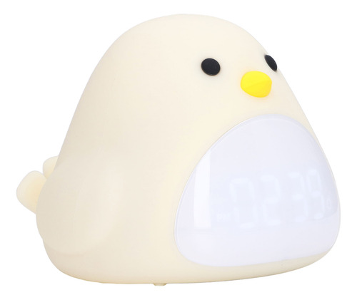 Reloj Despertador Led Cute Bird, Carga Suave Por Usb Las 24