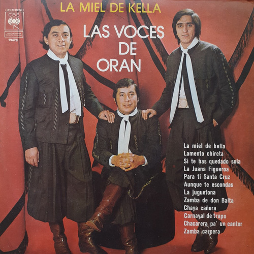 Vinilo Las Voces De Oran (la Miel De Kella)