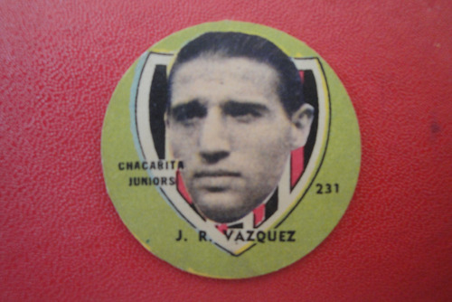 Figuritas Idolos Año 1962 Vazquez 231 Chacarita Juniors