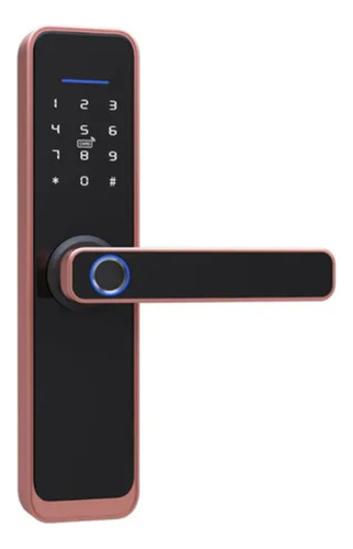 Cerradura Digital Electronica Biometría App Ttlock Huella Bronce