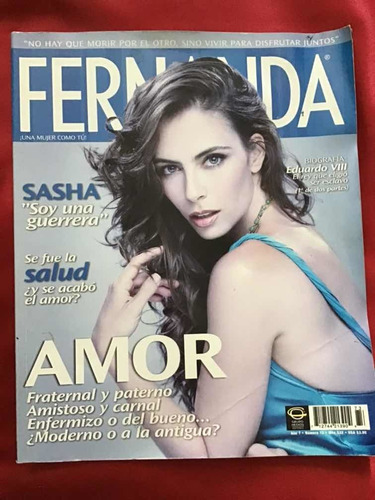 Sasha Sokol Revista Fernanda 2010