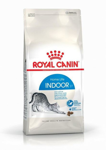 Imagen 2 de 2 de Alimento Royal Canin Feline Health Nutrition Indoor 27 para gato adulto sabor mix en bolsa de 7.5kg