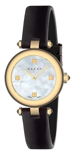 Gucci Diamantissima De Cuero Reloj De Señoras Ya141505