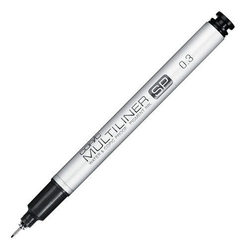 Estilografo Copic Multiliner Sp 0.3 Cuerpo De Aluminio