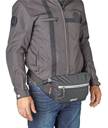 Imagen 2 de 8 de Riñonera Moto Bolso Givi Impermeable Motoscba