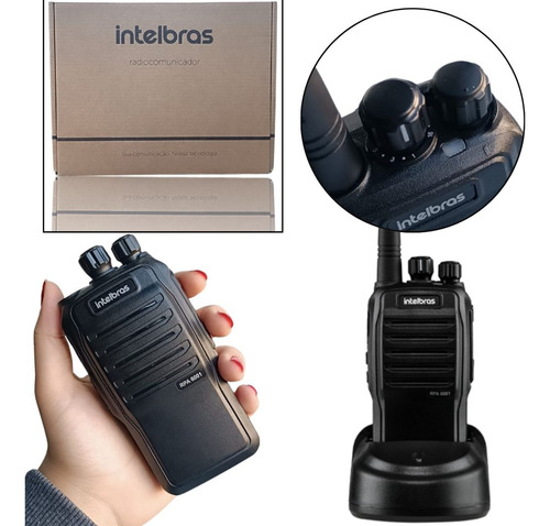Radio Comunicador Intelbras Rpa 6001 Uhf Ht Profissional 4w