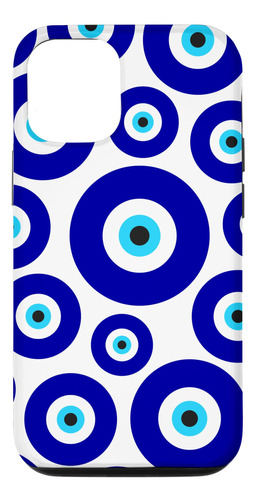iPhone 12/12 Pro Evil Eye Blue And White P B08n6htppp_300324