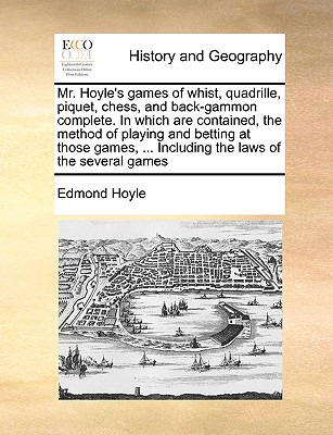 Libro Mr. Hoyle's Games Of Whist, Quadrille, Piquet, Ches...