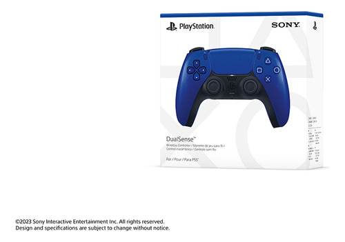 Joystick Ps5 Sony Playstation 5 Dualsense Cobalt Blue Azul Cobalt Blue