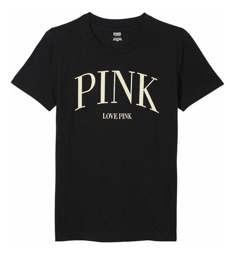Playera Pink Victorias Secret Original Algodón