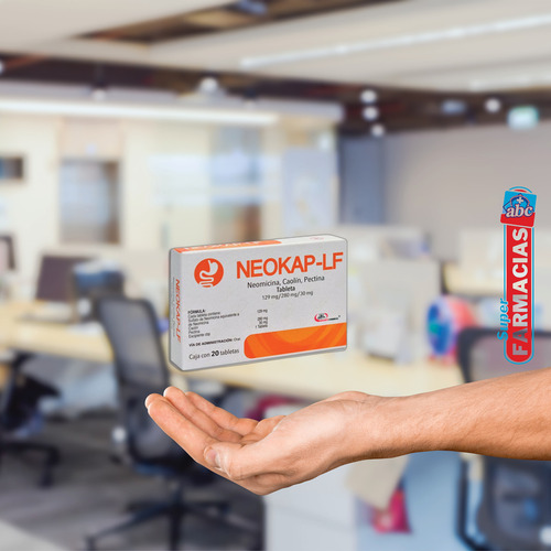 Neokap-lf 20 Tabs Neomicina Caolin Pectina 12928030 Mg
