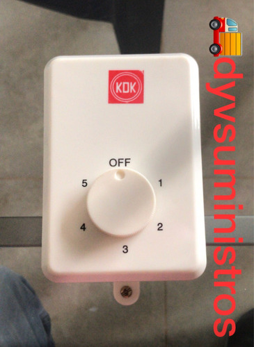 Control De Pared Ventilador Kdk Original