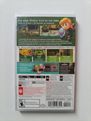 Imagen 2 de 4 de Zelda Links Awakening Juego Nintendo Switch Nuevo Y Sellado