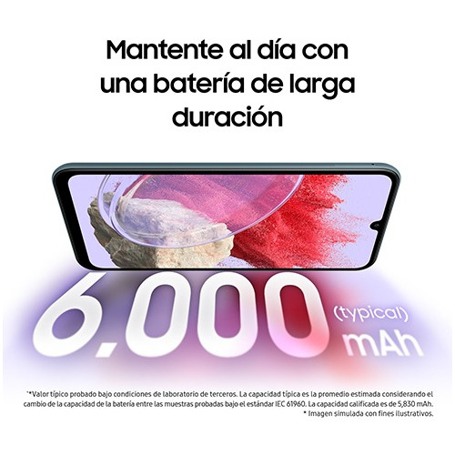 Smartphone Samsung Galaxy M34 5g, 128gb, 6gb, Tela 6.5 Cor Prata