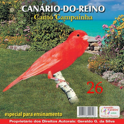 Cd  Canto  De Pássaros Canário-do Reino - Canto Campainha