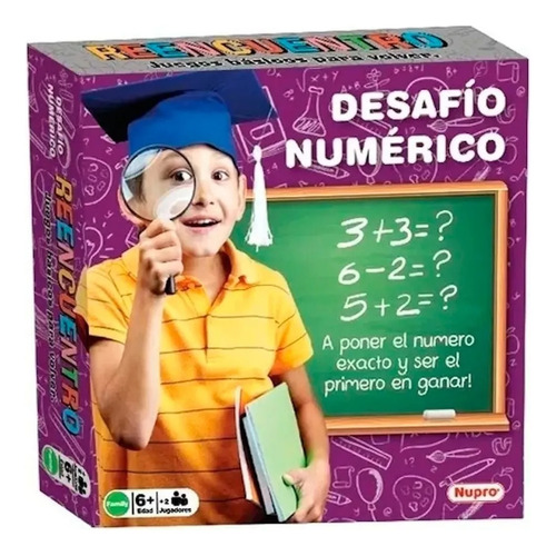 Juego Mesa Desafio Numerico Reencuentro Nupro Sharif Express