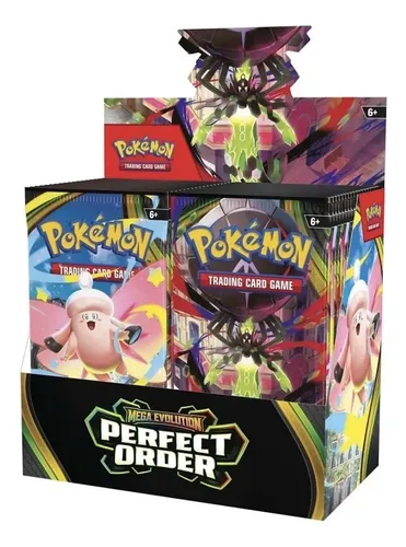 Perfect Order Booster Box Pokémon Tcg Eng/esp Booster Box