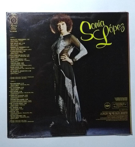 Sonia Lopez 18 Autenticos Exitos V2 Lp Sellad0 De Coleccion (Usado)