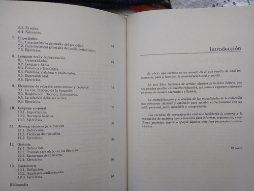 Comunicación Oral Y Escrita. Redacción Y Exposición De Temas (Usado)