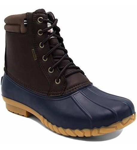 Nautica - Botas De Nieve Para Hombre, Impermeables, Con Aisl