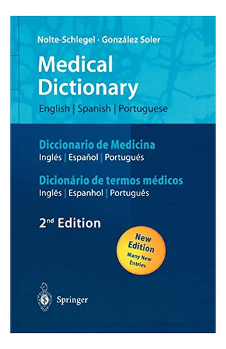 Book : Medical Dictionary/diccionario De Medicina/dicionari