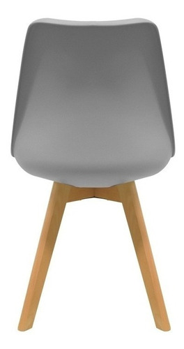 Imagen 8 de 10 de Silla Nórdica (pack 4) Eames Vintage Grises / Nordik