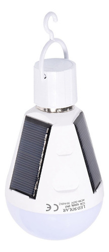 Bombilla Solar De Emergencia, Panel De Luz Led Portátil A Pr