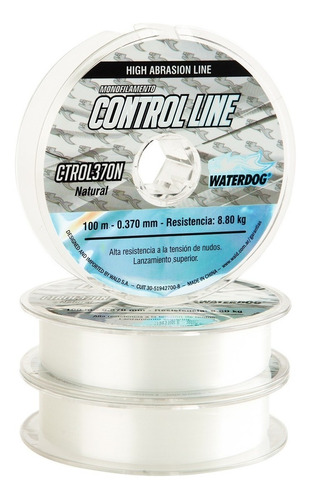 Tanza Pesca Nylon Waterdog Control 0.23mm 3.4kg 100 Metros