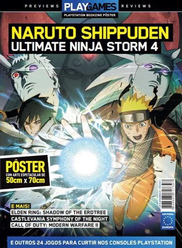 Confirmado: Naruto Shippuden: Ultimate Ninja Storm 4 chega para  PlayStation 4 em 2015 - Purebreak