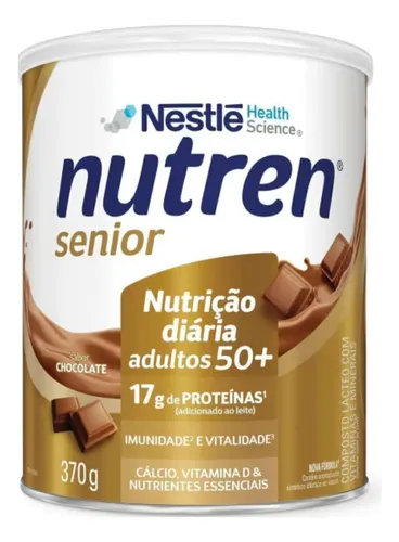 Suplemento Nestlé Nutren Senior 370gr Chocolate