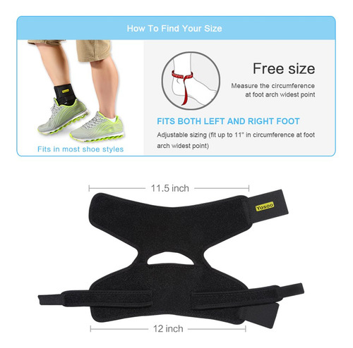 Tobillera Soporte Neopreno Transpirable Ajustable Unica