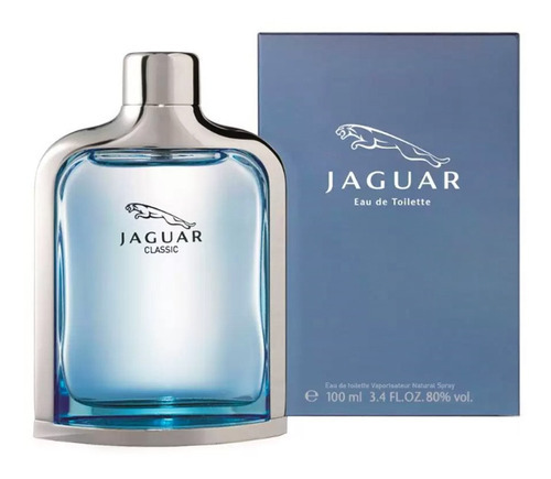 Perfume clásico azul para hombre, 100 ml, Eau De Toilette Jaguar
