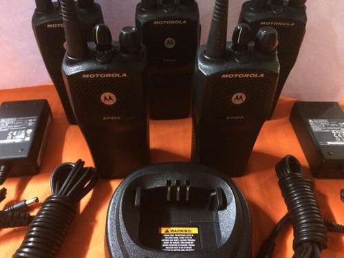 Radio Motorola Ep450 Seminuevo Con Cargador (Usado)