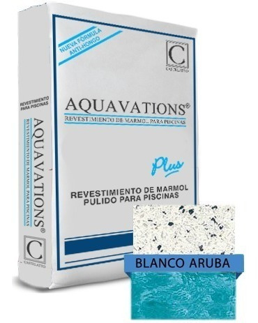 Revestimiento Aquavations Bolsa Blanco Aruba Para Piscinas