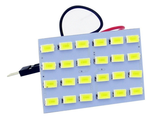 Pack 10 / Luz 24 Led / Tipo Fusible Luz Blanca / 12v