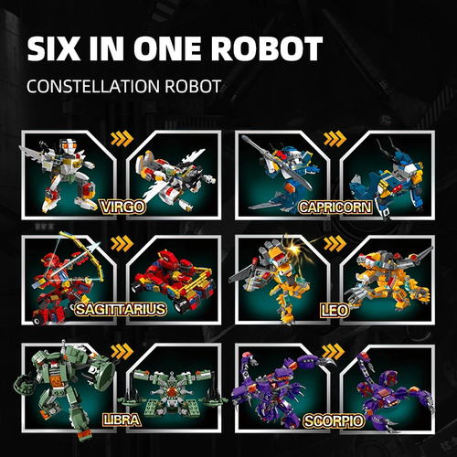 Bloques De Construcción Constellations Mecha Robot Para Niño