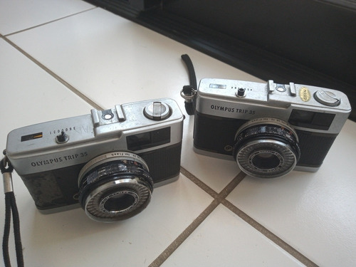 Conjunto 3 Câmeras Antigas (olympus 35 Trip) Frete Gratis