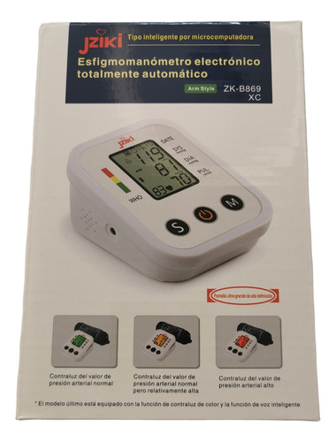 Esfigmomanometro Electronico Medir Presion Jziki B869xc