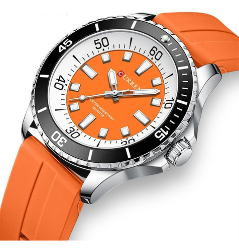 Reloj De Cuarzo Curren 8448 Para Hombre, Deporte, Negocios,